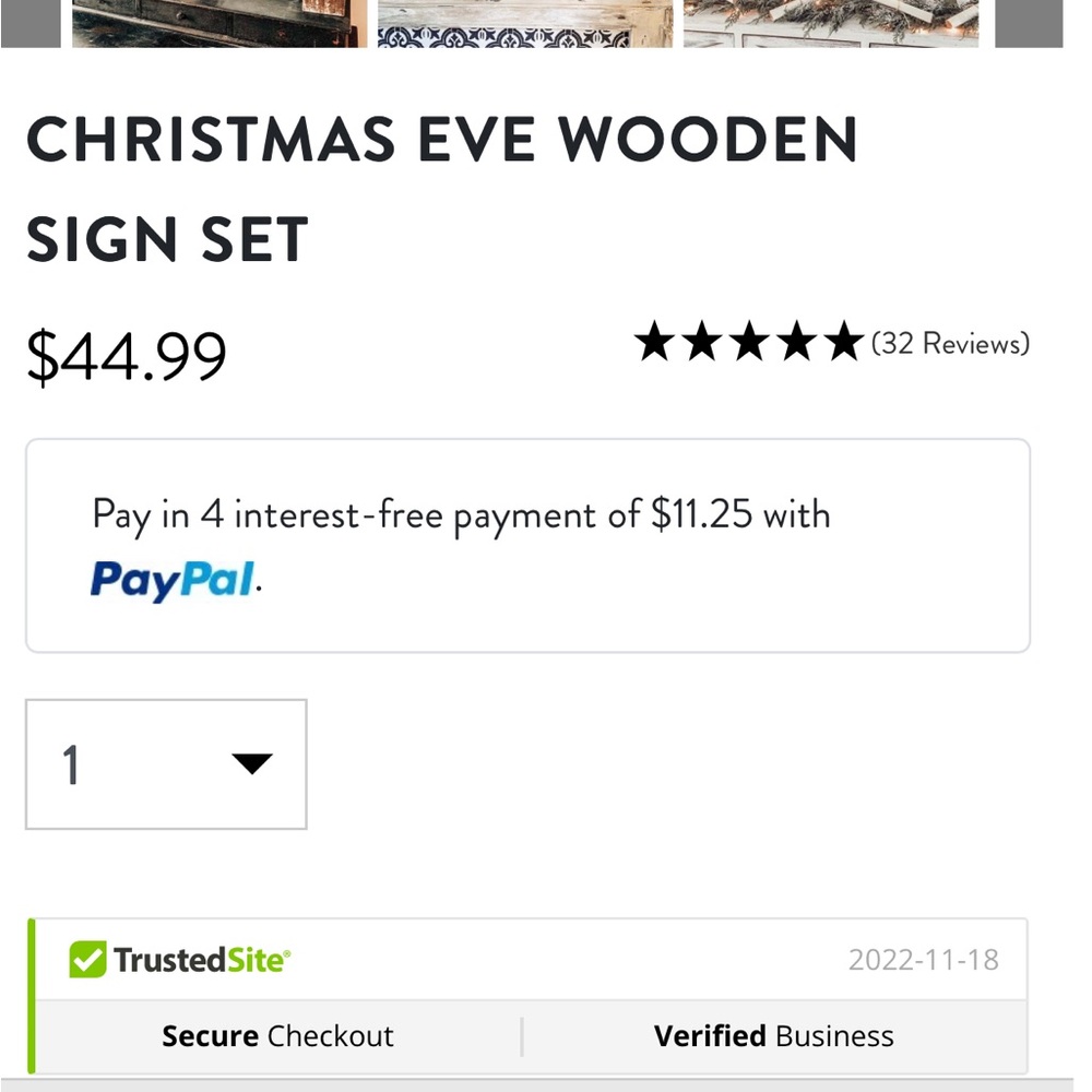 Christmas Eve signs 🪧 (set of two) - Picture 6 of 6